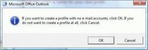 Do you want to create profile without an email account