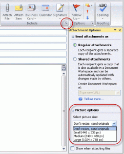 outlook-2007-attachments-pane Attachment pane in Outlook 2007
