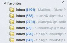 The navigation pane's default font