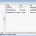 Windows Registry Editor