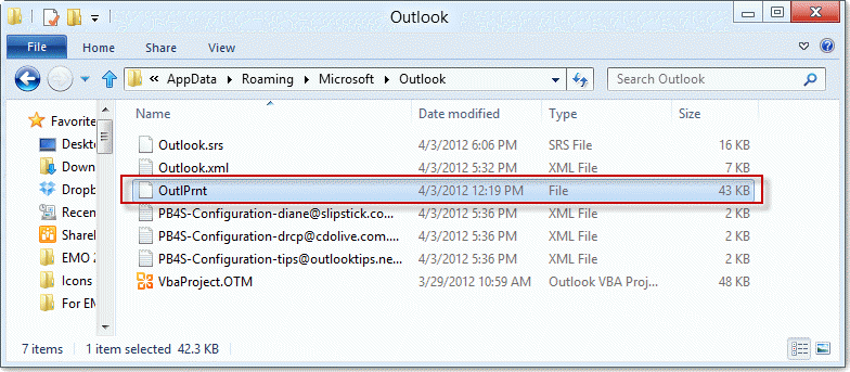 cannot get in Outlook 2003