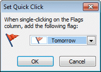 Set the Qucik Click default