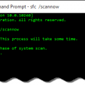 Run SFC /Scannow