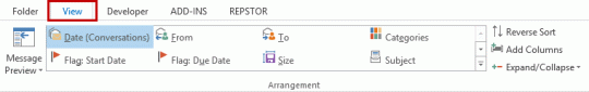 Arrange by categories