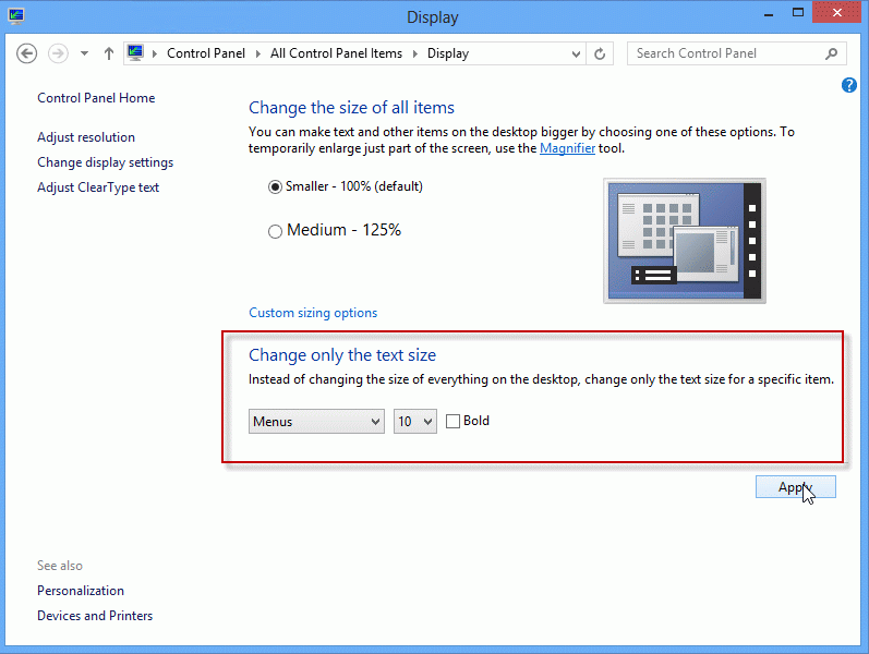 Размер шрифта в виндовс. Увеличить размер шрифтов в винде. Windows Size. Text Size. How to change display Microsoft form.
