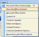 Deselect Show the Assistant